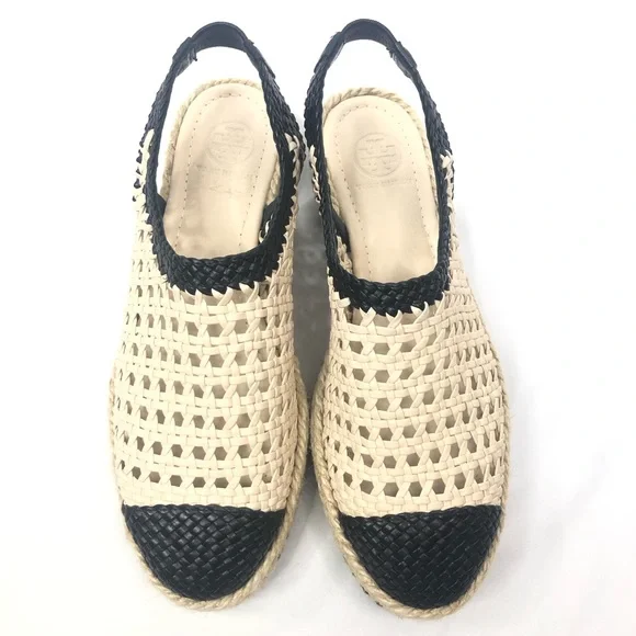 Tory Burch Dandy Woven Flat Espadrille - Picture 3 of 9
